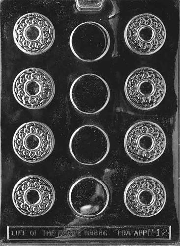 Sandwich Cookie Chocolate Mold - LPM012