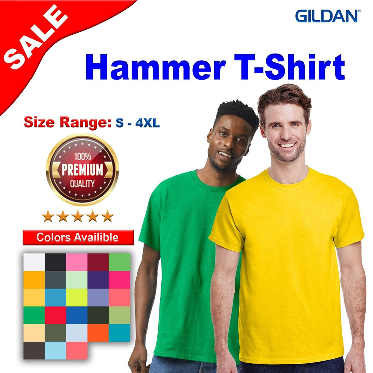 Gildan® Hammer Classic Fit Crewneck Short Sleeve Tee