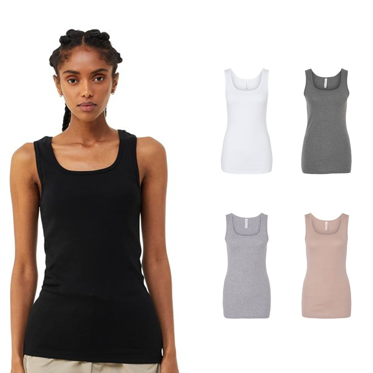 BELLA + CANVAS® Women's Micro Rib Tank - 1081