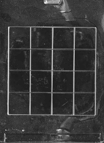 Chess & Checkers Board Chocolate Mold - LPM035