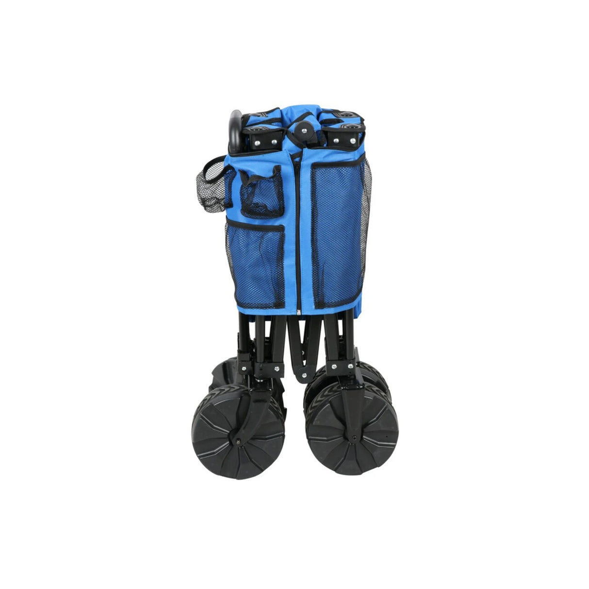 Ozark Trail TR-21727-1P Camping All-Terrain Folding Wagon – Oversized Wheels, Blue