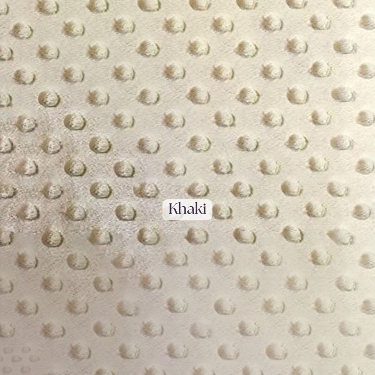 1 Yard Ultra Soft Minky Dot Fleece Plush Fabric 100 Percent Polyester for Crafts 60 Inch Width