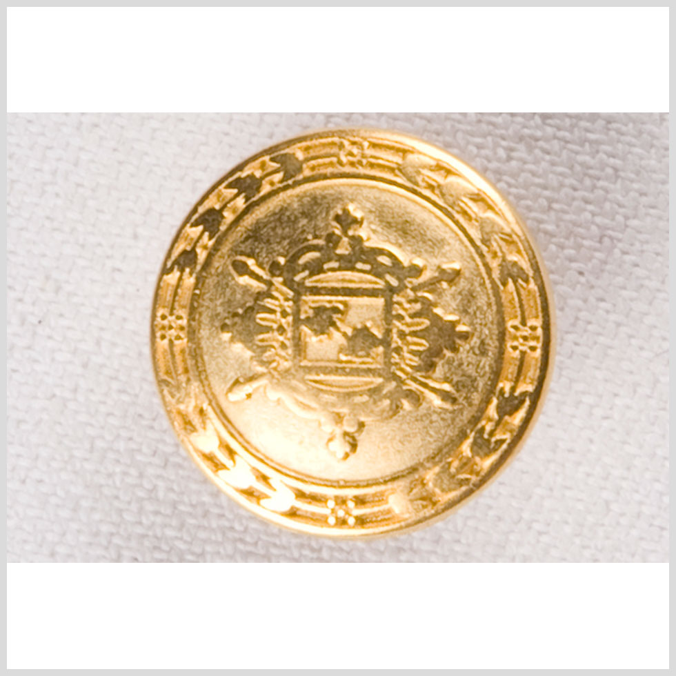 Gold Metal Blazer Button - 32L/20mm