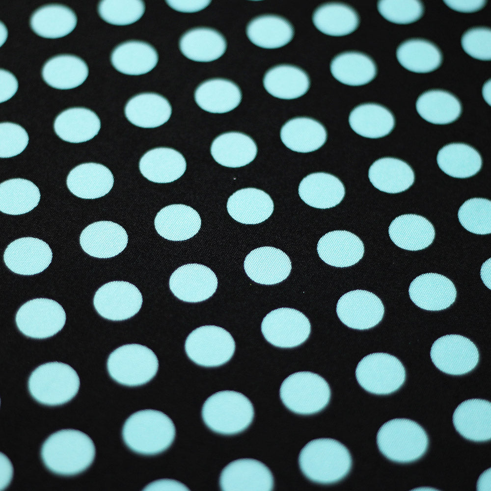 E-Z Dots Nylon Spandex Fabric - Large Polka Dots Print, 58/60" Width (1 Yard)