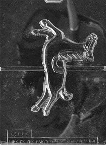 Large Carousel Horse Chocolate Mold - LPM101