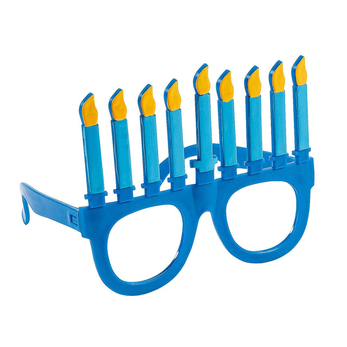 Menorah-Shaped Glasses Set – Pack of 12