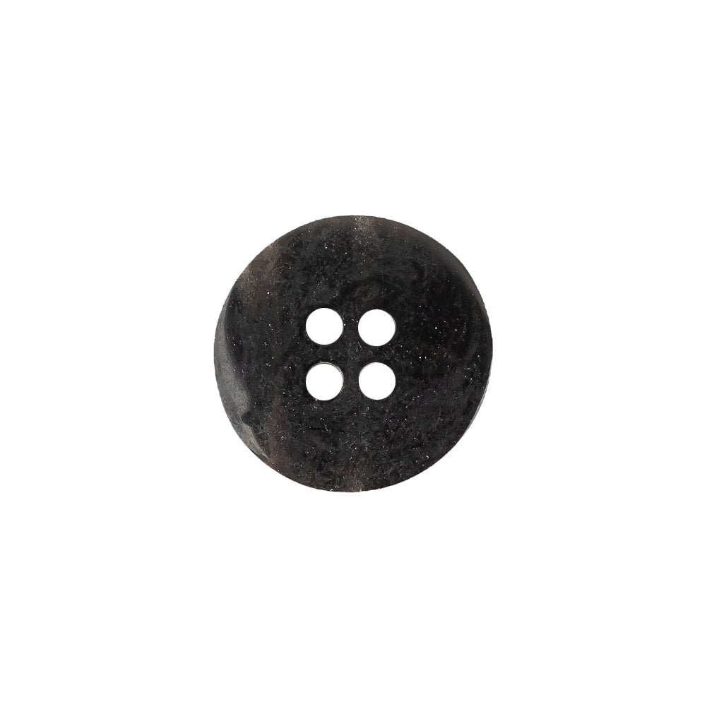 Black/Gray Plastic Plastic Button - 24L/15mm
