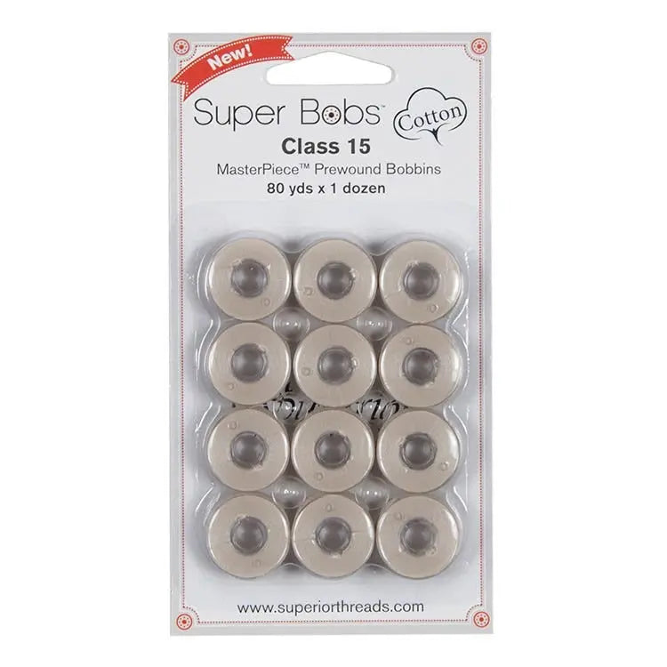 Cotton Pre-Wound Bobbins #152 Bisque