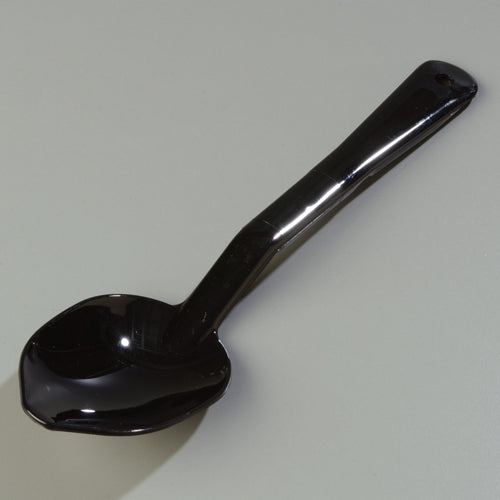 Carlisle Black 11" Solid Serving Spoon