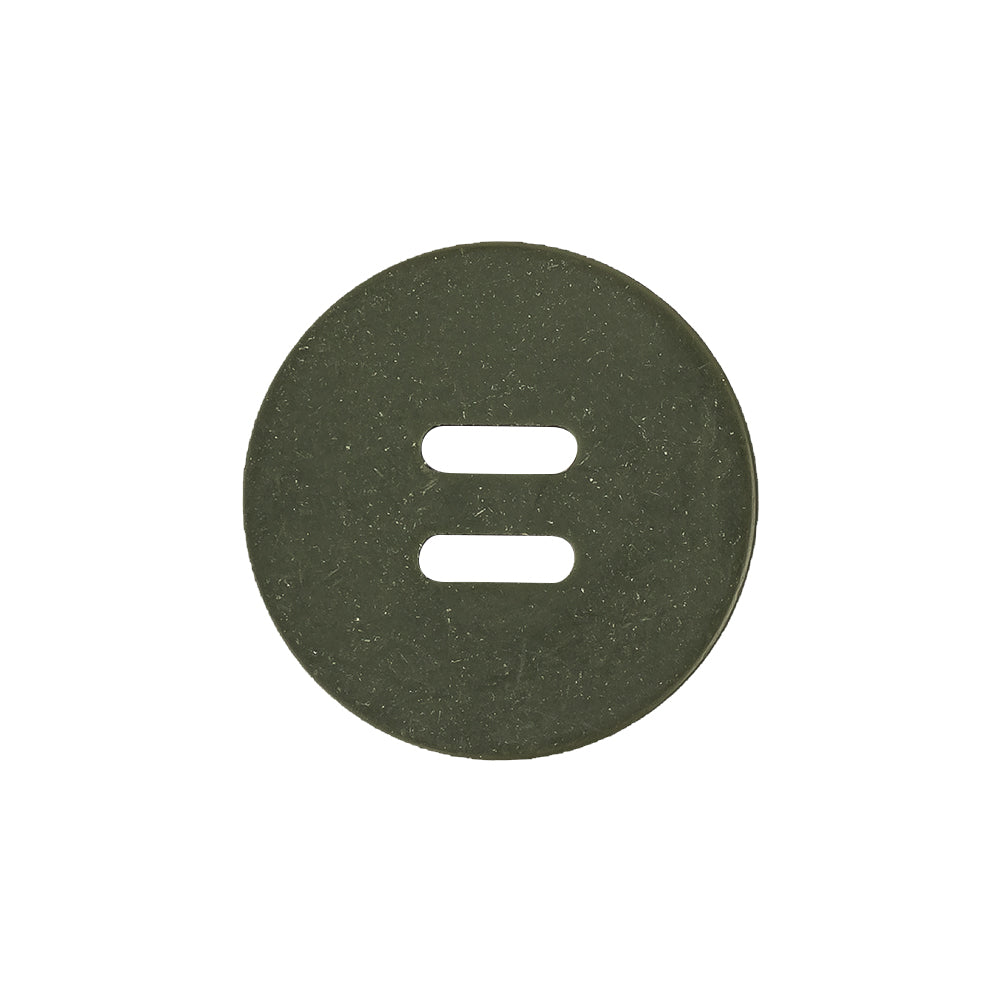 Multi-Green Plastic Button - 34L/21.5mm