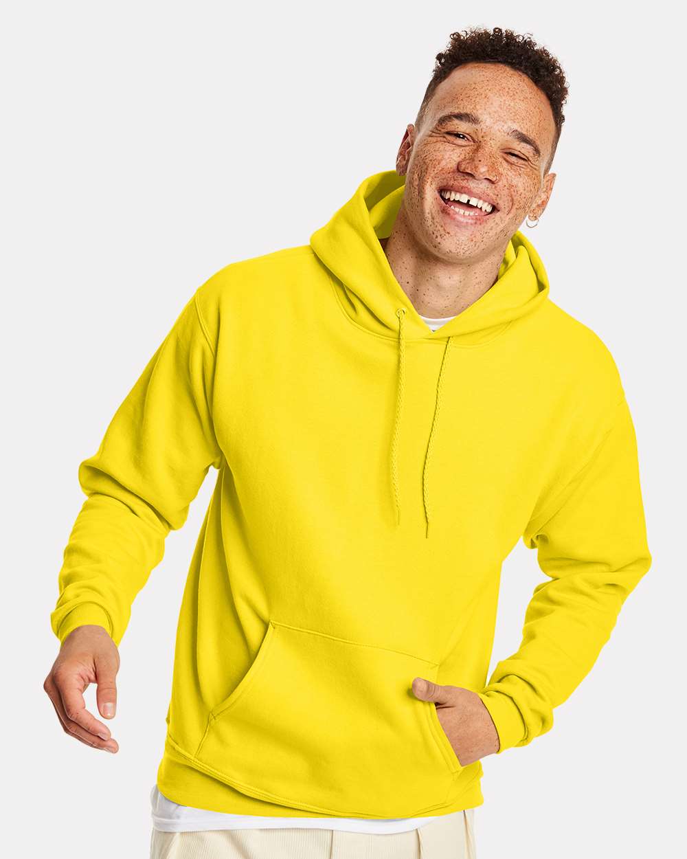 Hanes® Ecosmart Long Sleeve Hooded Sweatshirt