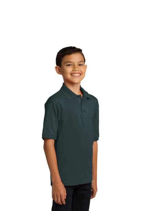 Port & Company® Youth Core Blend Jersey Knit Polo