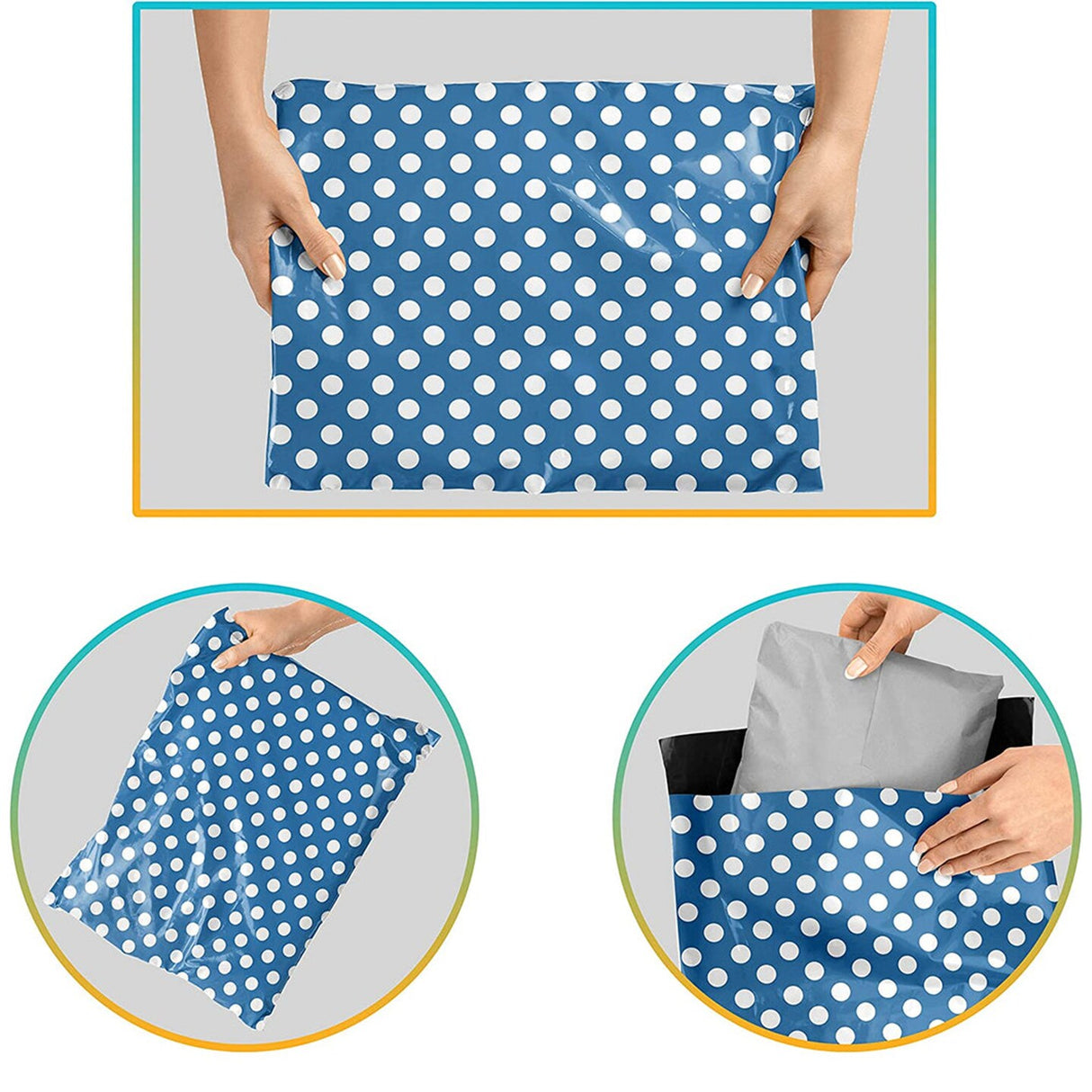 Poly Mailer Envelopes Multi Designing 10" x 13", Premium Gift, shipping & packaging Bag