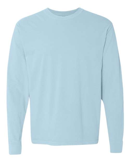 Comfort Colors® Garment-Dyed Heavyweight Crewneck Long Sleeve T-Shirt