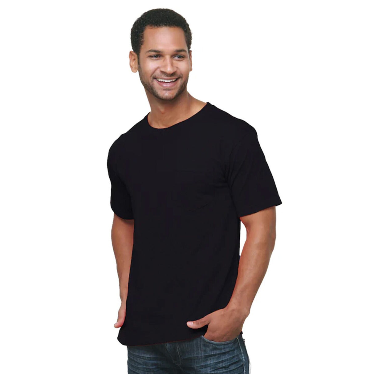 Bayside® Union-Made Pocket T-Shirt