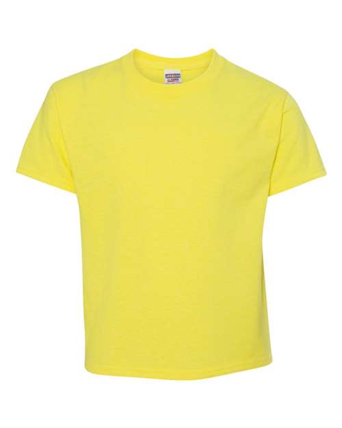 Jerzees® Dri Power Youth Cotton Polyester Short Sleeve Crewneck T-Shirt