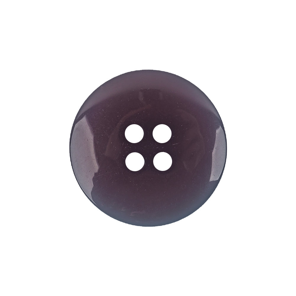 Glossy Purple and Navy 4-Hole Plastic Button - 36L/23mm