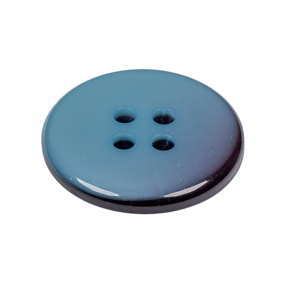 Blue Plastic Button - 44L/28mm