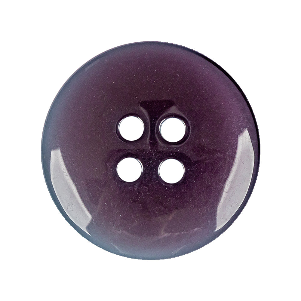 Blue Plastic Button - 44L/28mm
