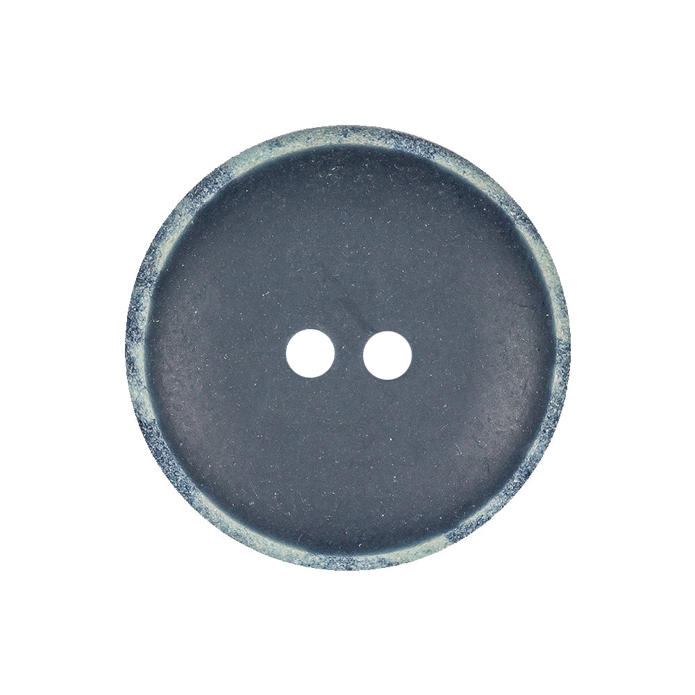 Blue Plastic Button - 40L/25.5mm