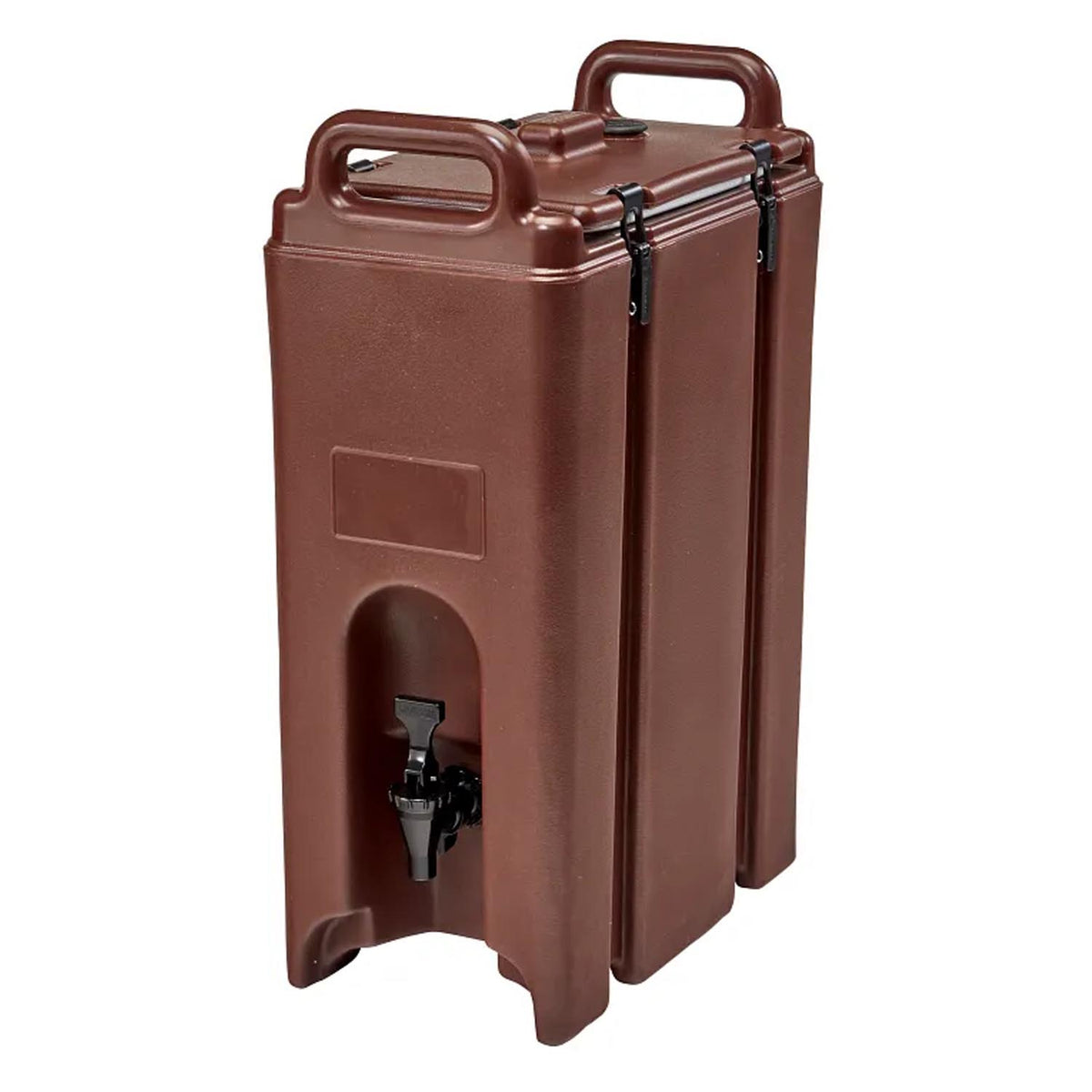 Cambro 500LCD Camtainer, Insulated Beverage Server, 4-3/4 Gal., Dark Brown
