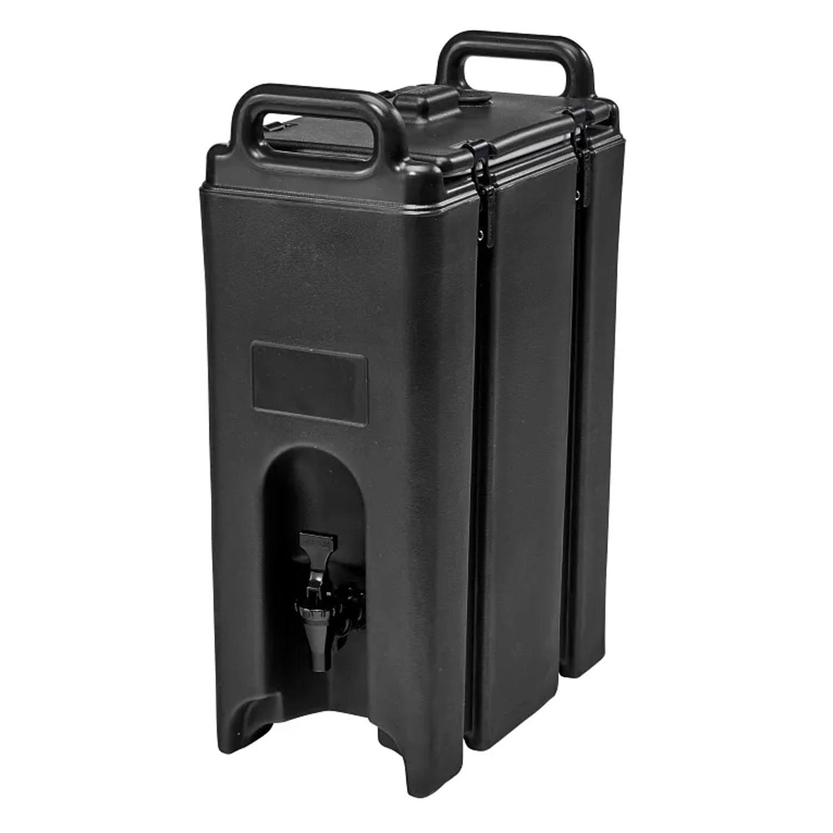 Cambro 500LCD Camtainer, Insulated Beverage Server, 4-3/4 Gal., Black