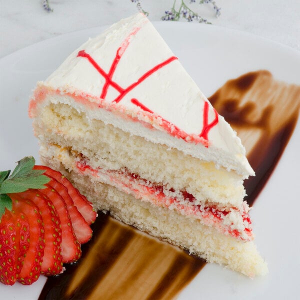 Pellman Strawberry Cake 52 oz. - 4/Case
