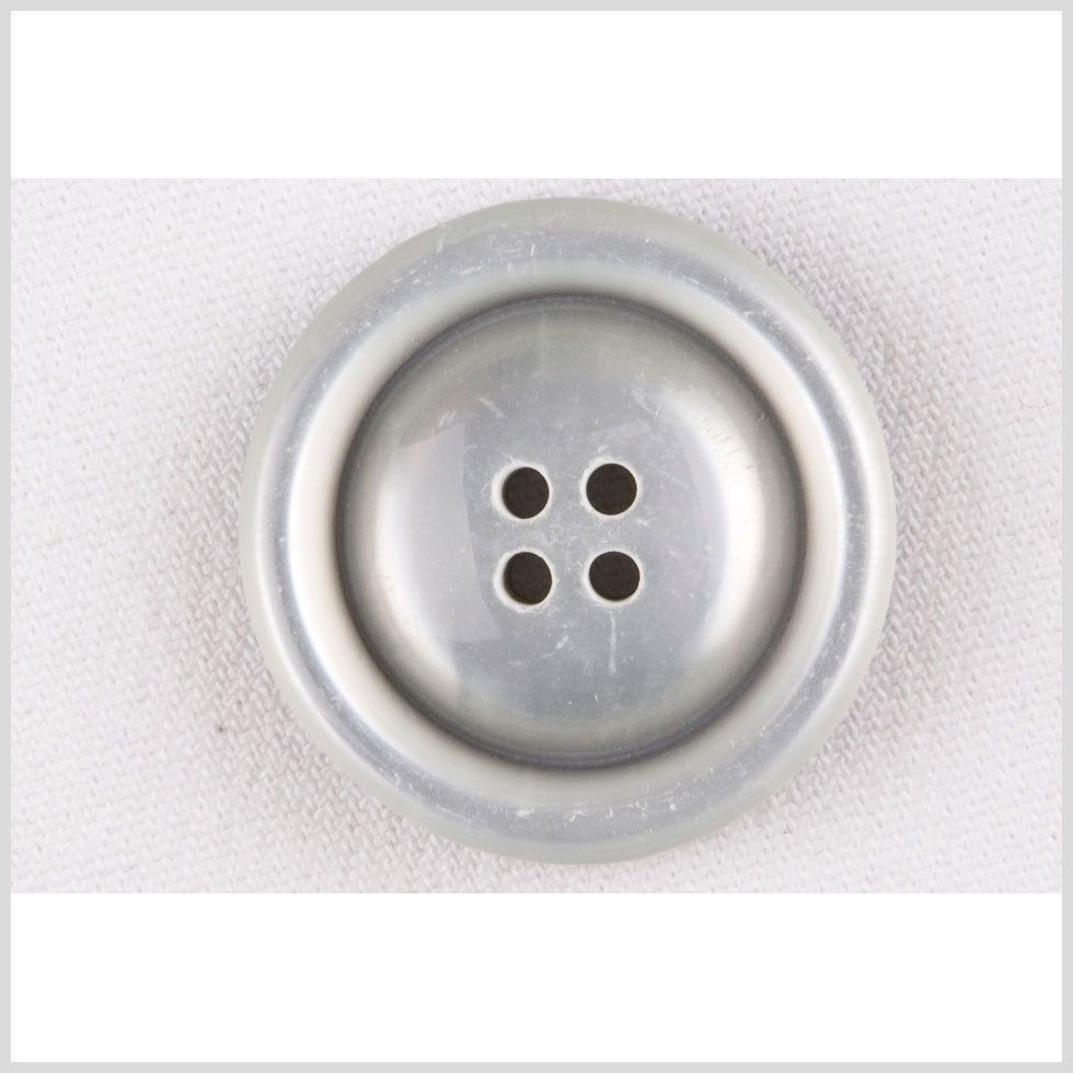 Gray 4-Hole Plastic Button - 50L/32mm
