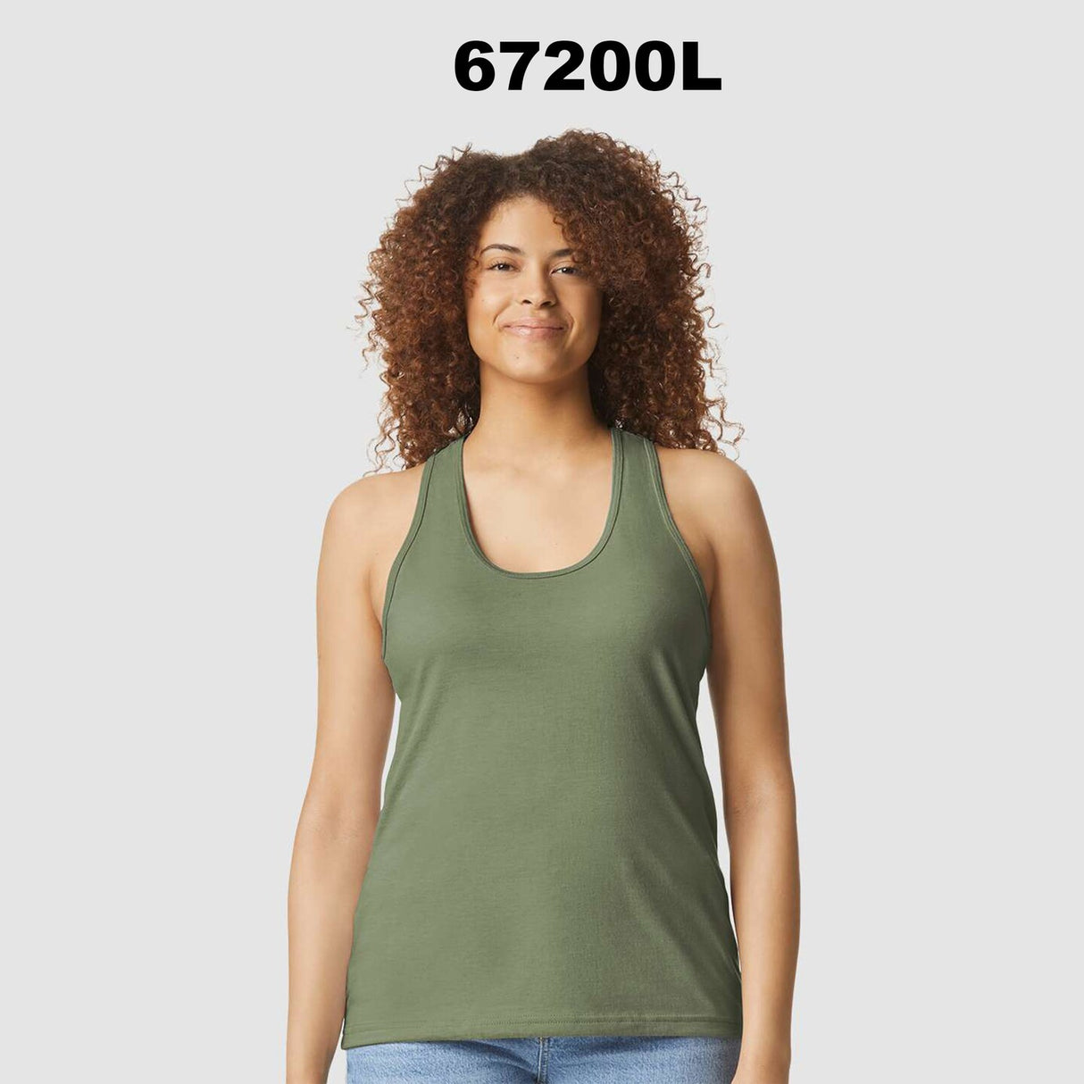 Gildan® Softstyle Women’s CVC Racerback Tank Top