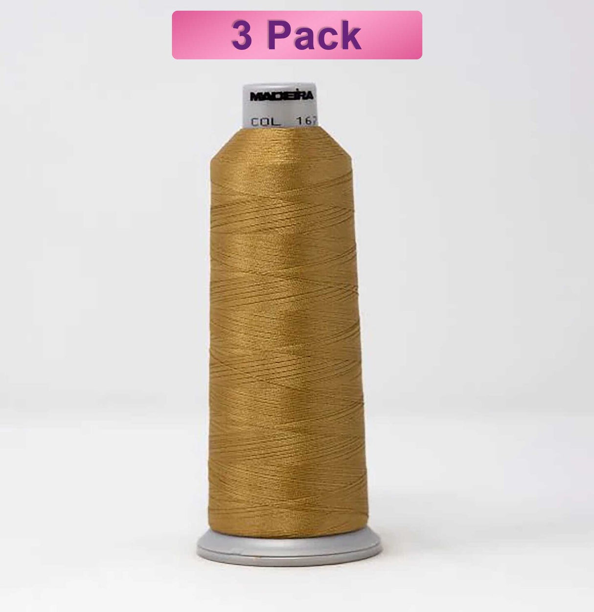 Madeira Polyneon Khaki Brown Gold