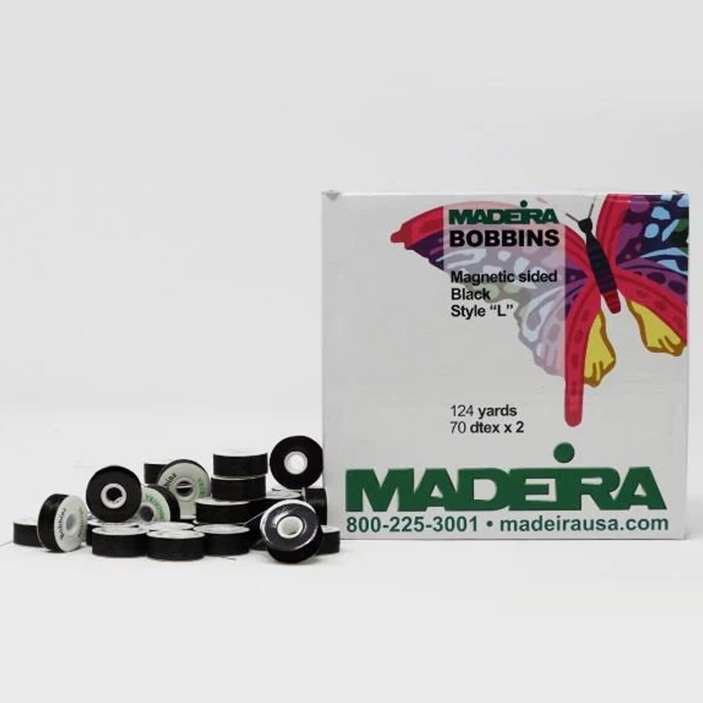Madeira Magnetic Bobbin (Black)