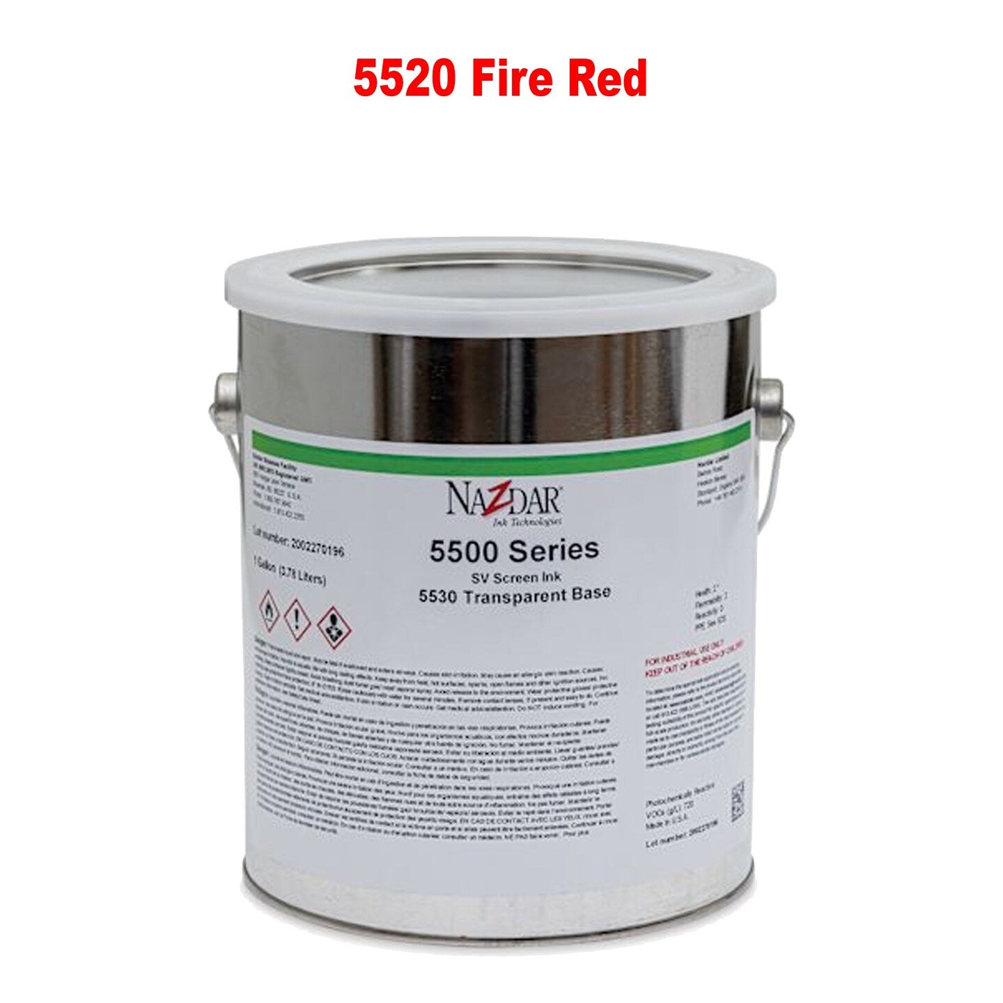 Nazdar Flat Poster Screen Ink