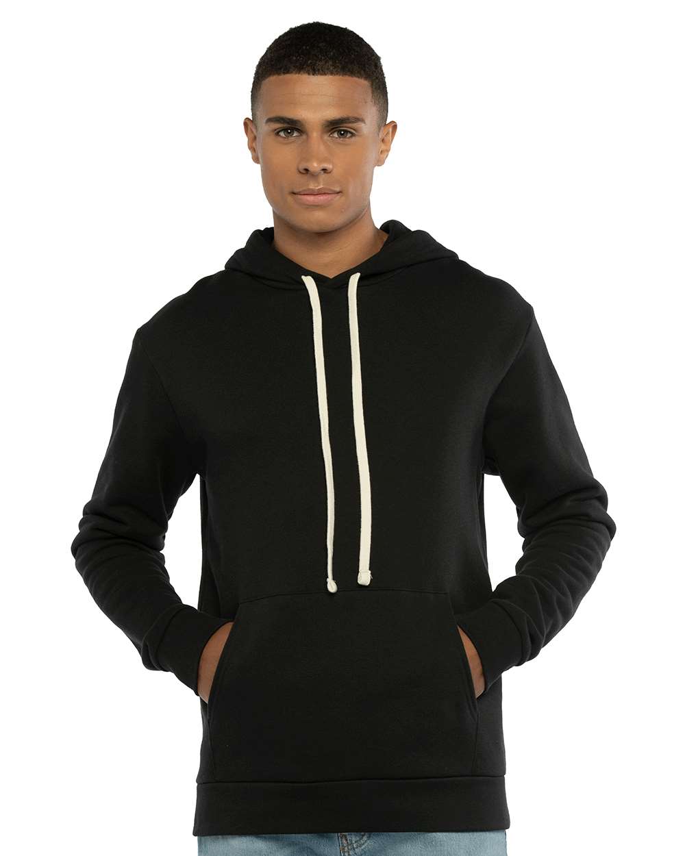 Next Level® Santa Barbara Long Sleeve Hoodie Sweatshirt