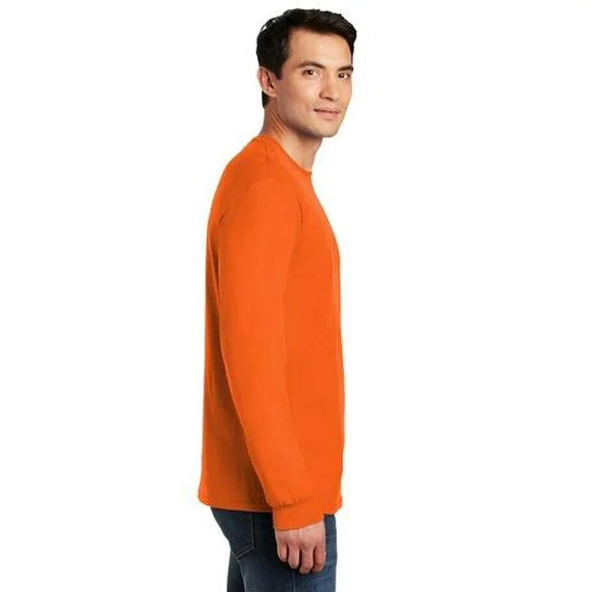 Gildan® Heavy Cotton Crewneck Long Sleeve T-Shirt