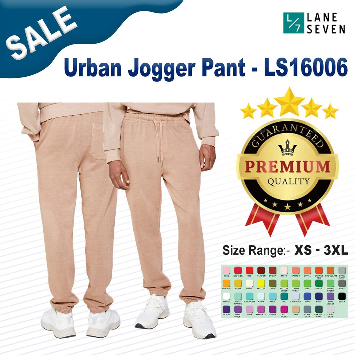 Lane Seven® Urban Jogger Pant