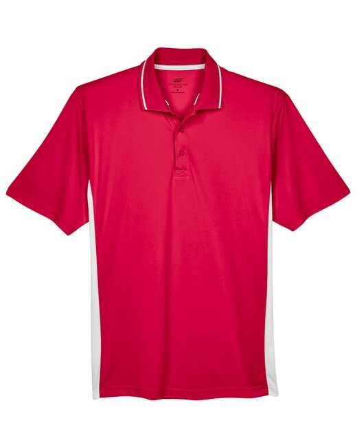 UltraClub® Men's Cool & Dry Sport Two-Tone Polo