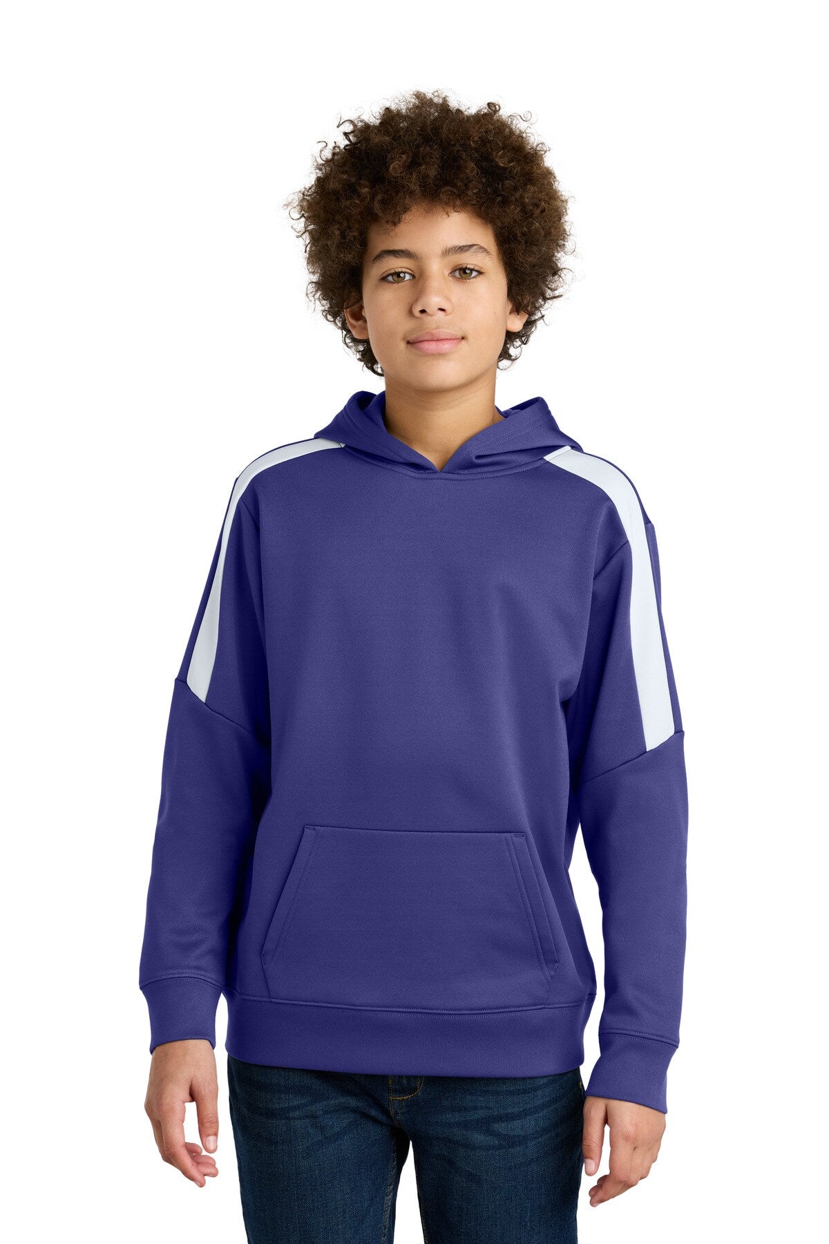Sport-Tek® Youth Sport-Wick Fleece United Pullover Hoodie
