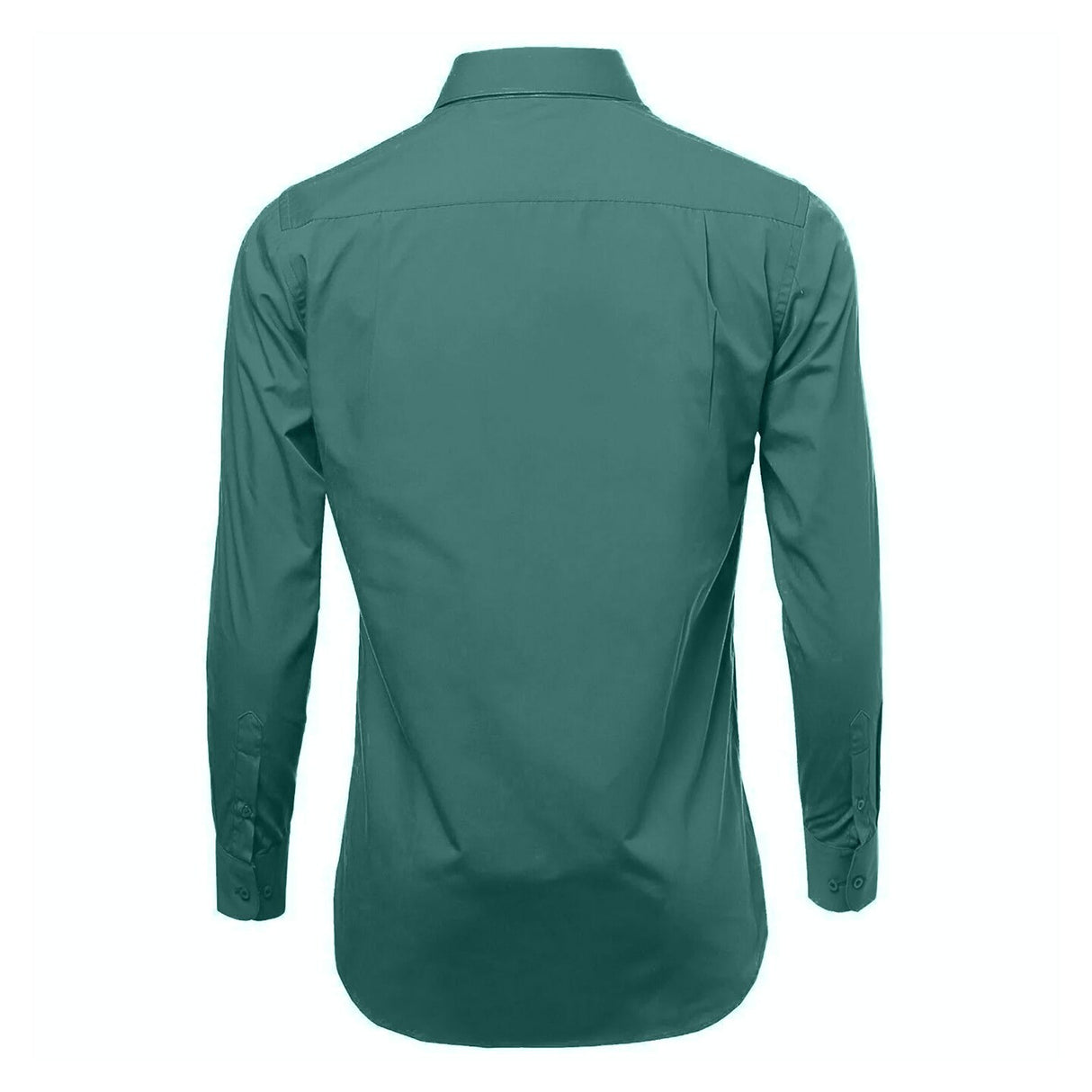 Teal Long Sleeve Polo Shirt