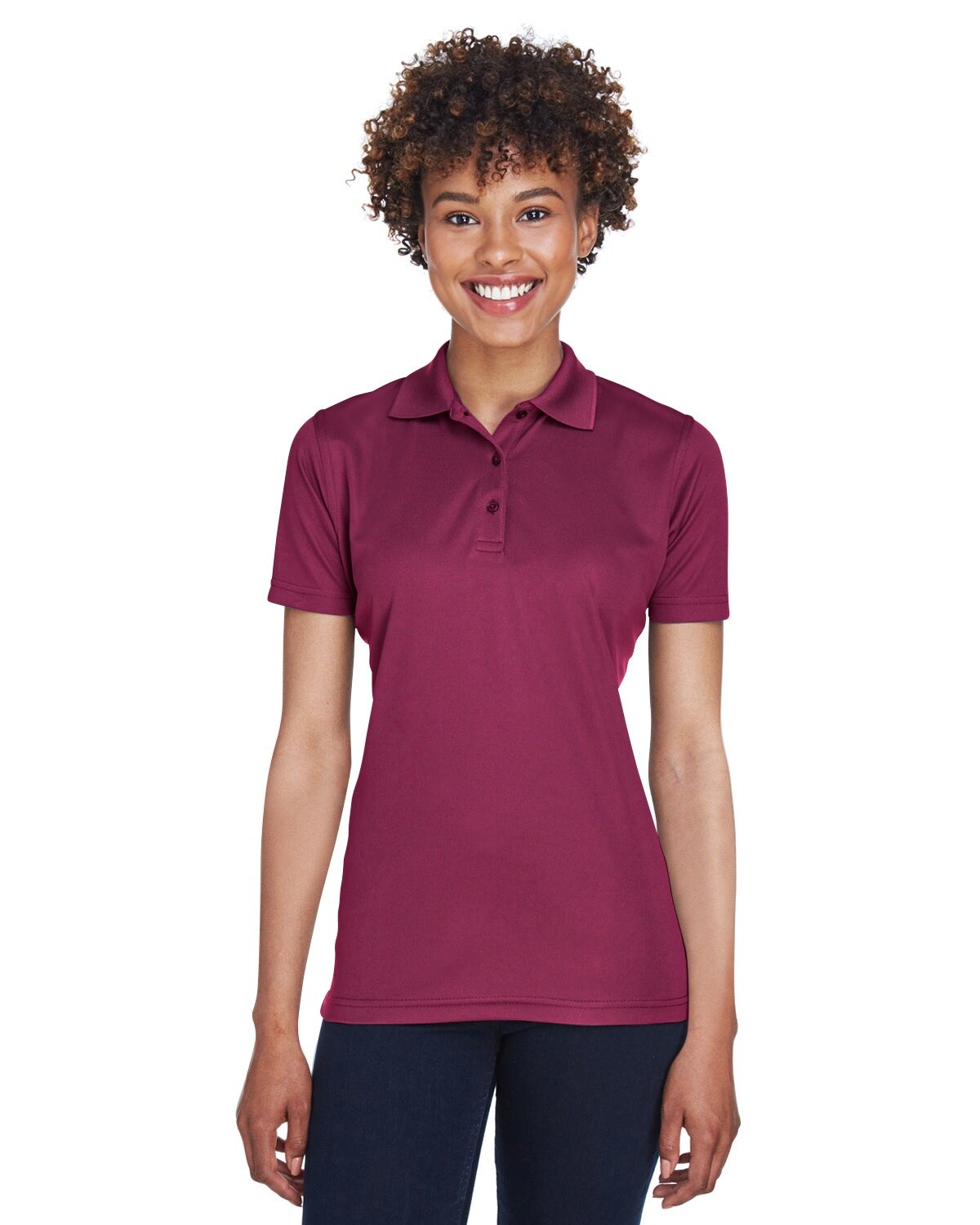 UltraClub® Ladies Cool & Dry Mesh Pique Polo