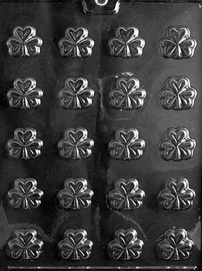 Bite Size Shamrocks Chocolate Mold