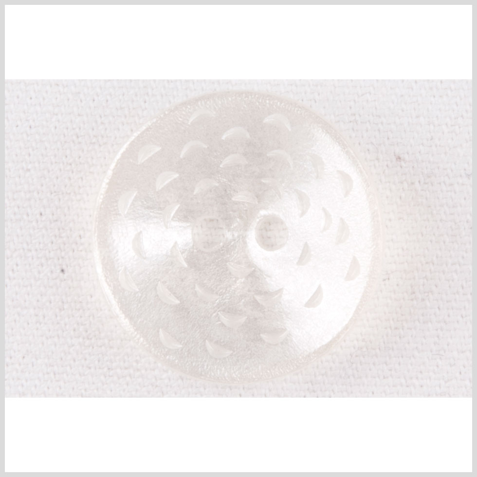 Frosted Plastic Button - 44L/28mm