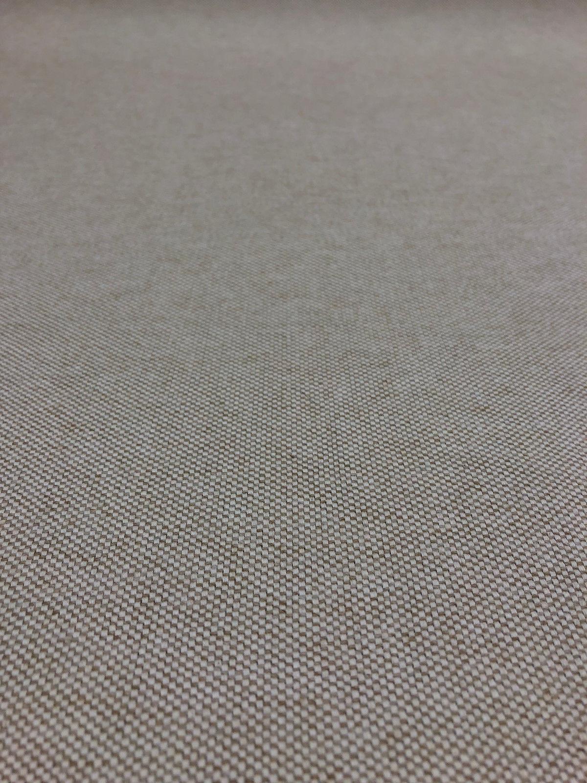 Linen Symphony Linen Cotton Fabric - Beige, Heavy Canvas Upholstery, 60" Width (1 Yard)