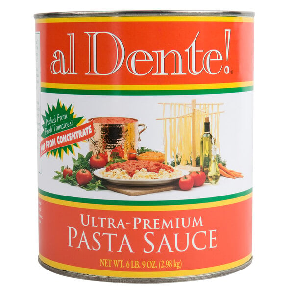 Stanislaus #10 Can Al Dente Ultra-Premium Pasta Sauce - 6/Case