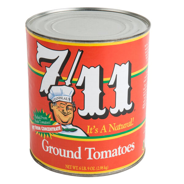 Stanislaus #10 Can 7/11 Ground Tomatoes in Heavy Puree - 6/Case