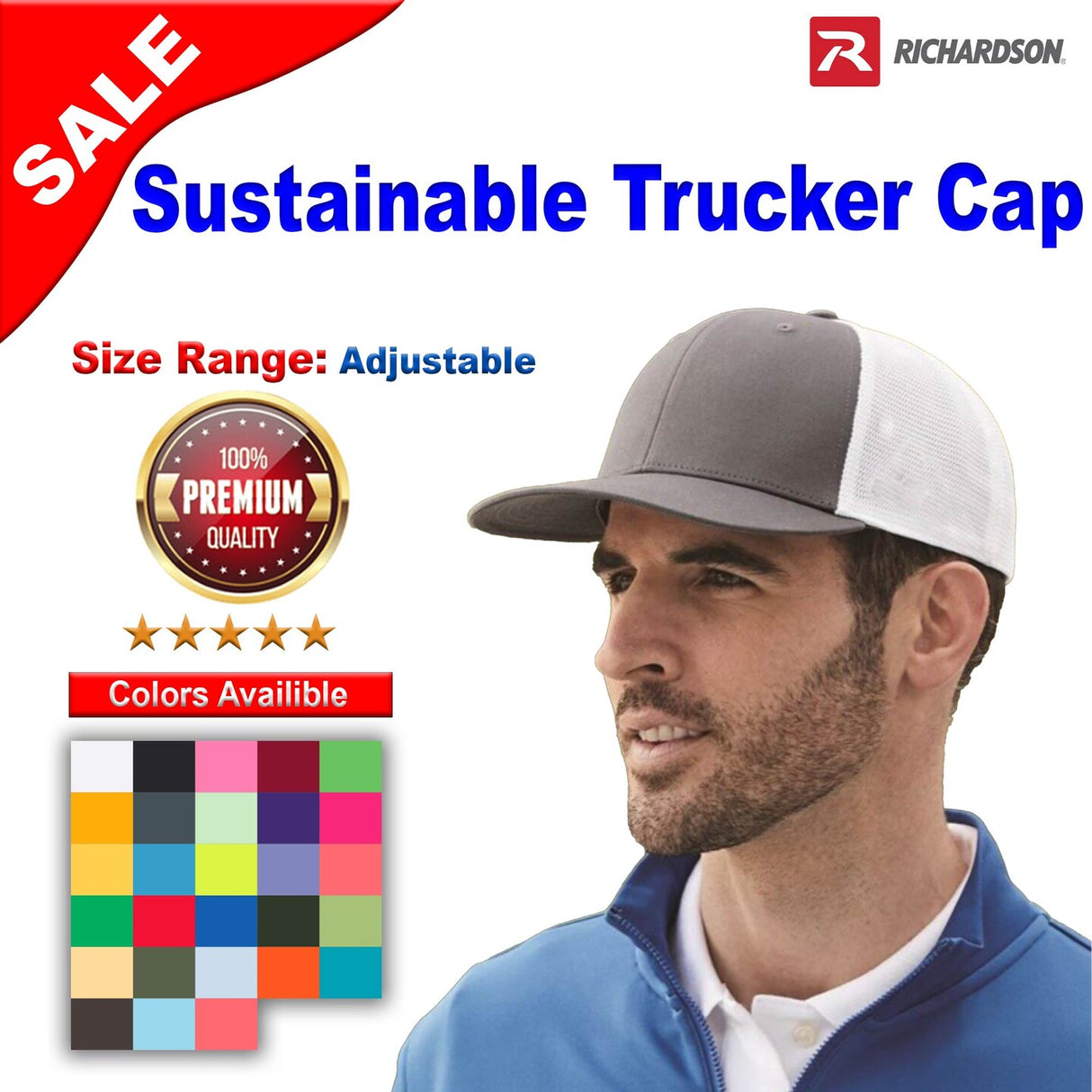 Richardson® Sustainable Trucker Cap