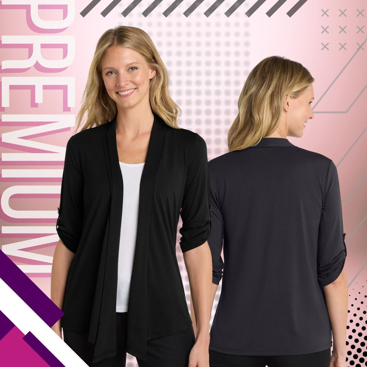 Port Authority® Women's Concept Shrug Stylish Lightweight Layer for Any Outfit
