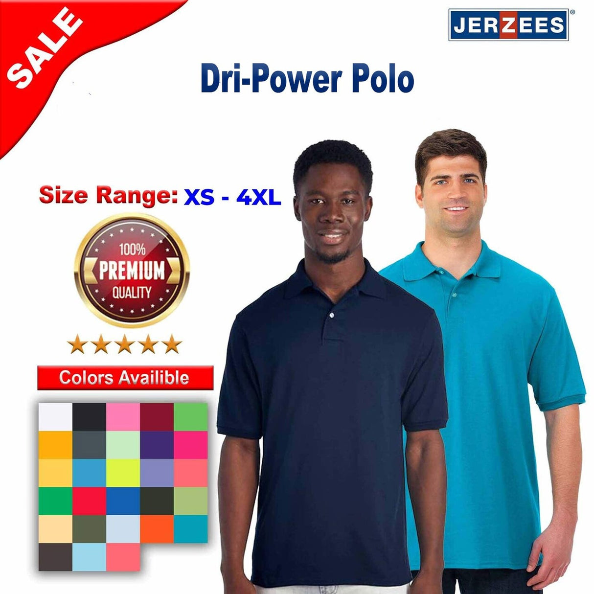 JERZEES® Dri-Power Polo