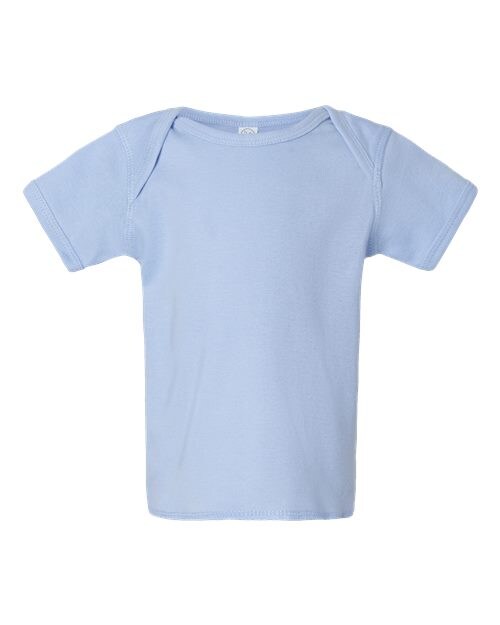 RADYAN® Infant Baby Short Sleeve Rib Tee-3400