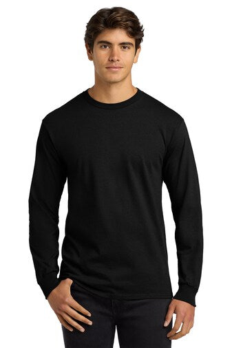 Bayside® Unisex Long Sleeve Crewneck T-Shirt