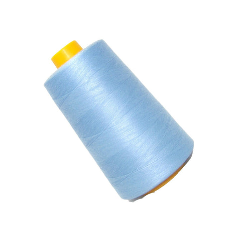 Light Blue Polyester Sewing Thread 6000 Yards All-Purpose Machine & Serger Thread for Quilting & Garments